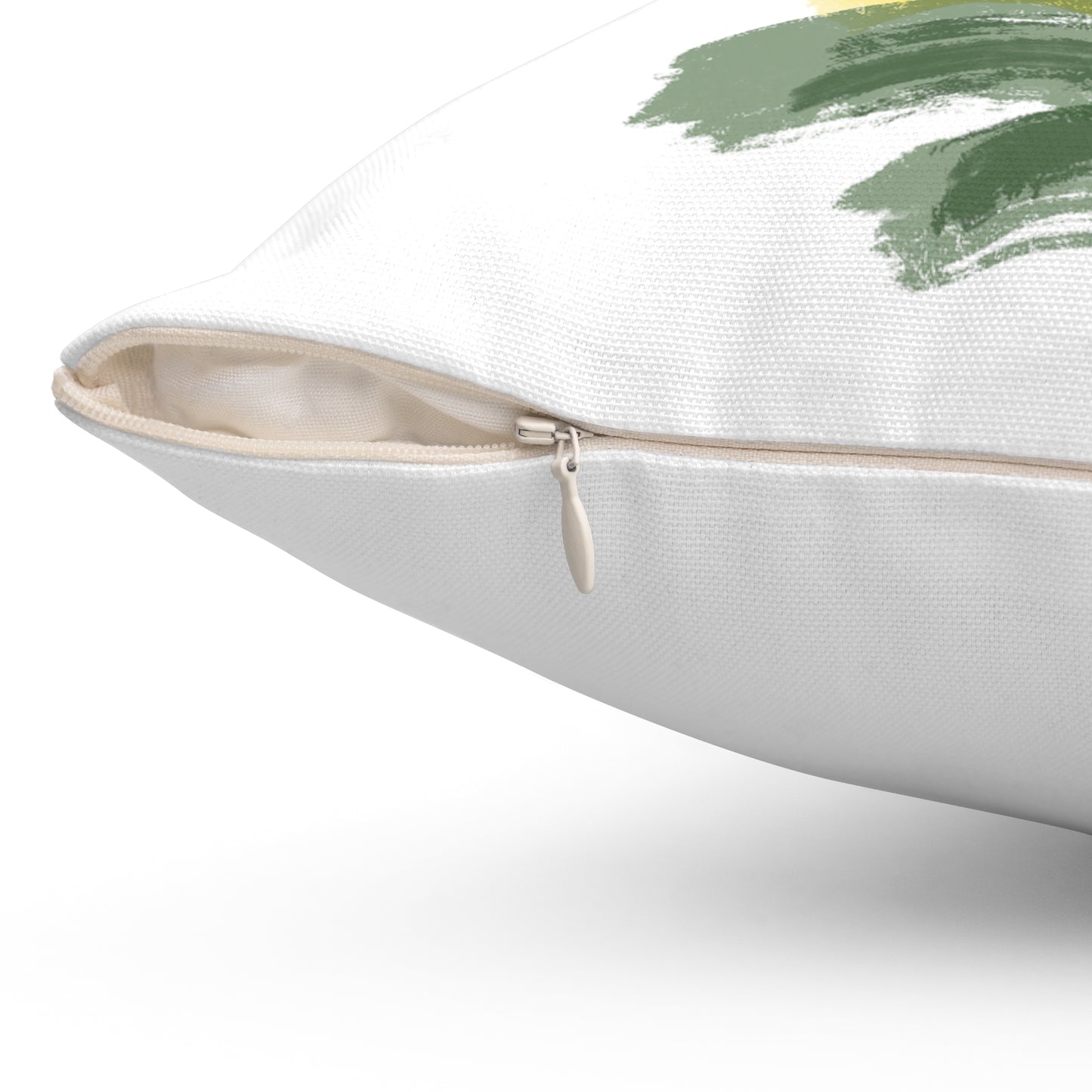 Totally Blossom (YELLOW) Spun Polyester Pillow