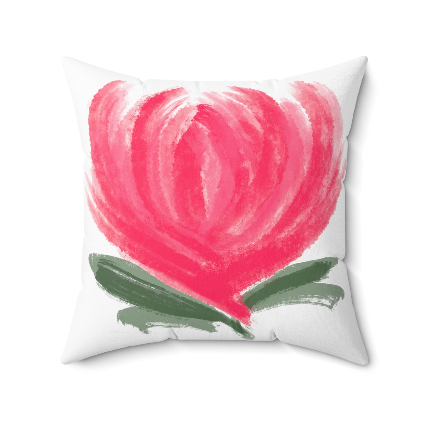 Totally Blossom (PINK) Spun Polyester Pillow