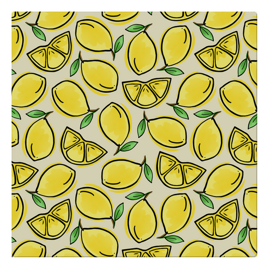 Lemon Squeezy Cloth Napkins